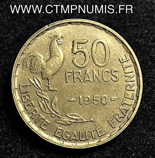 50 FRANCS G.GUIRAUD 1950 RARE