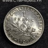 1 FRANC ARGENT SEMEUSE 1909 SPL
