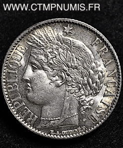 1 FRANC CERES III° REPUBLIQUE 1872 A PARIS