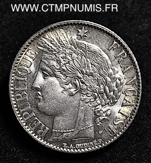 1 FRANC CERES III° REPUBLIQUE 1872 A PARIS