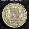 FRANC ARGENT LOUIS XVIII 1823 W LILLE SUP