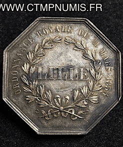 JETON ARGENT CAISSE D'EPARGNE DE LILLE 1834