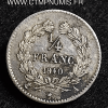 1/4 FRANC ARGENT LOUIS PHILIPPE I° 1840 A PARIS