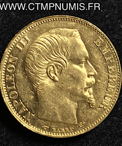 20 FRANCS OR NAPOLEON III 1858 A PARIS SUP