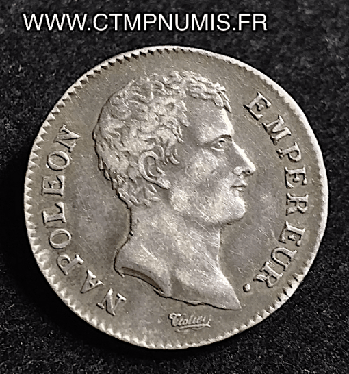 1 FRANC NAPOLEON I° REPUBLIQUE 1806 PARIS