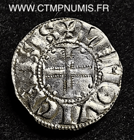 LIMOUSIN DENIER ARGENT ST. MARTIAL LIMOGES