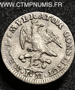 MEXIQUE 1/2 REAL ARGENT ITURBIDE 1823 MEXICO