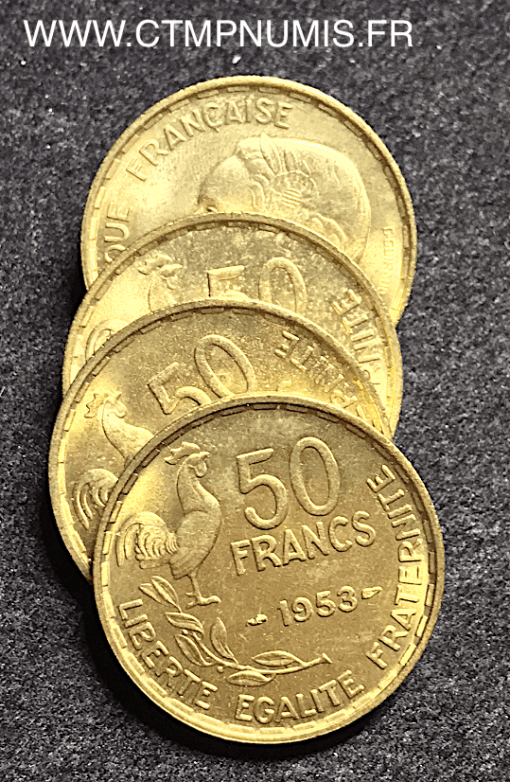 50 FRANCS G. GUIRAUD 1953 SUP+