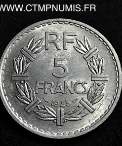 5 FRANCS LAVRILLIER  1945 C CASTELSARRAZIN 