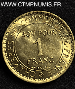 1 FRANC DOMARD CHAMBRES DE COMMERCE 1923