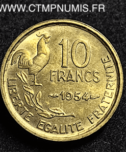 10 FRANCS GUIRAUD 1954 SUP