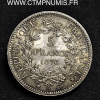 5 FRANCS ARGENT HERCULE 1876 A PARIS