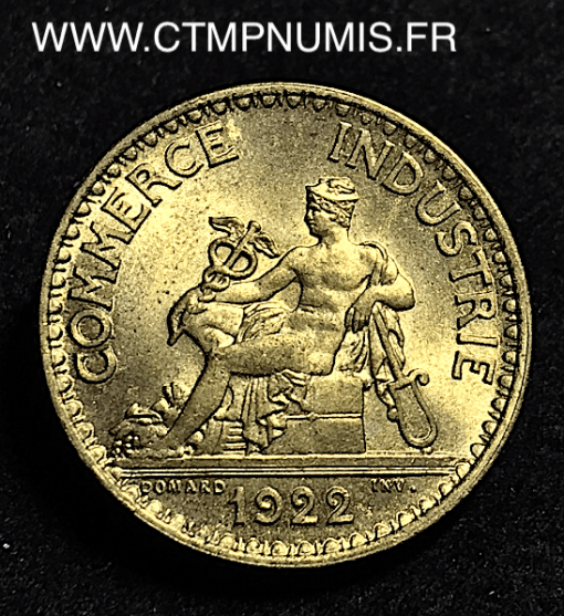 1 FRANC DOMARD CHAMBRES DE COMMERCE 1922