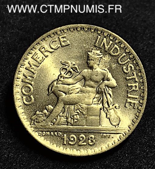 1 FRANC DOMARD CHAMBRES DE COMMERCE 1823