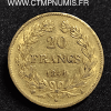 20 FRANCS OR LOUIS PHILIPPE I° 1841 A PARIS