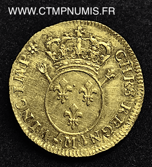 LOUIS XV LOUIS D'OR INSIGNES 1716 M TOULOUSE