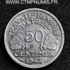 50 CENTIMES FRANCISQUE 1943 B BEAUMONT