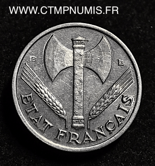 50 CENTIMES FRANCISQUE 1943 B BEAUMONT