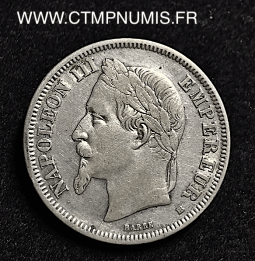 2 FRANCS NAPOLEON III 1866 BB STRASBOURG