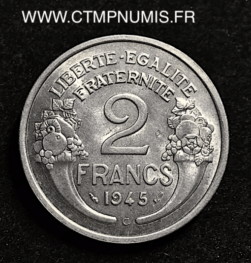 2 FRANCS MORLON 1945 C CASTELSARRAZIN