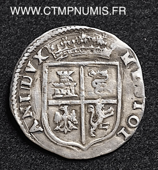 1/4 ECU OU TESTON PHILIPPE II DUCHE DE MILAN