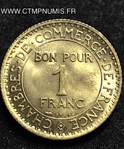 1 FRANC CHAMBRES DE COMMERCE DOMARD 1921
