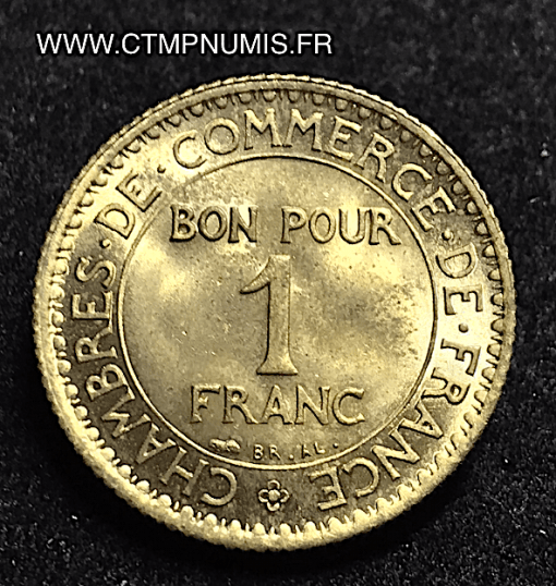 1 FRANC CHAMBRES DE COMMERCE DOMARD 1921