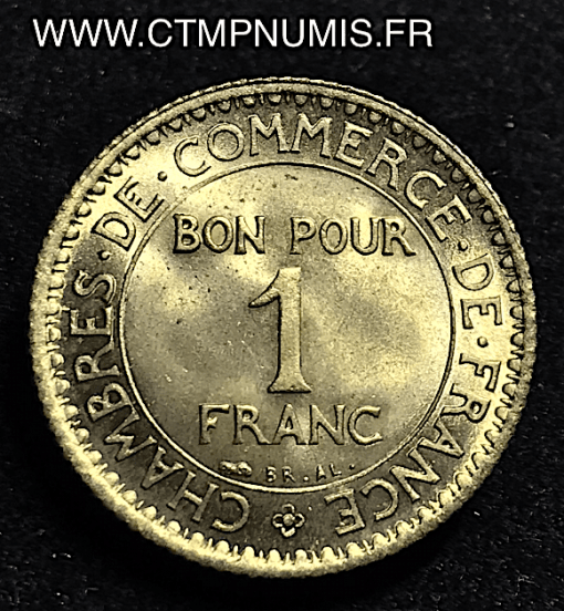 1 FRANC CHAMBRES DE COMMERCE DOMARD 1921