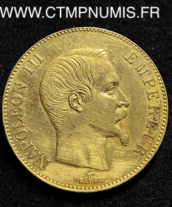 100 FRANCS OR NAPOLEON III 1858 A PARIS