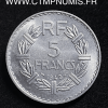 5 FRANCS LAVRILLIER ALUMINIUM 1949 SPL