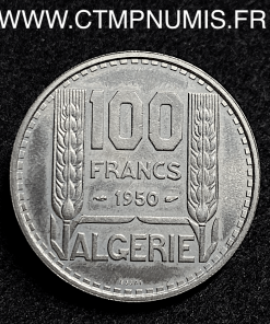 ALGERIE ESSAI 100 FRANCS CUPRO-NICKEL 195O