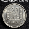 ALGERIE ESSAI 20 FRANCS CUPRO-NICKEL 1949