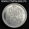 MONACO ESSAI 10 FRANCS LOUIS II 1945 SPL