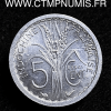 INDOCHINE ESSAI 5 CENTIMES ALUMINIUM 1946