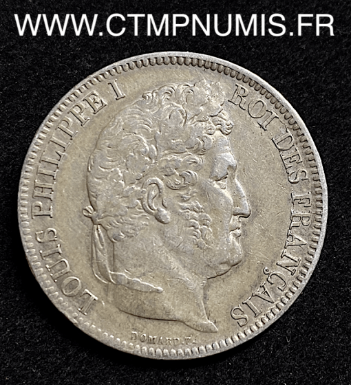 5 FRANCS ARGENT LOUIS PHILIPPE I° 1831 W LILLE