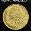 5 FRANCS OR NAPOLEON III TETE NUE 1859 PARIS