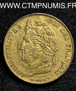 20 FRANCS OR LOUIS PHILIPPE I° 1848 A PARIS