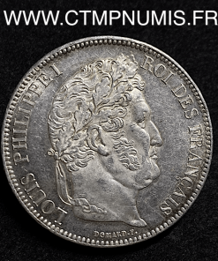 5 FRANCS ARGENT LOUIS PHILIPPE I° 1833 A PARIS