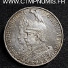 ALLEMAGNE PRUSSE 5 MARK ARGENT 1901