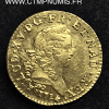 LOUIS XV LOUIS D'OR MIRLITON 1724 M TOULOUSE