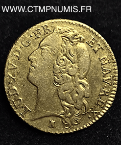 LOUIS D'OR AU BANDEAU 1742 M TOULOUSE
