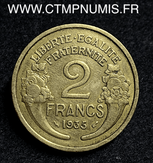 2 FRANCS MORLON 1935