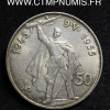 TCHECOSLOVAQUIE 50 KORUN 1955 SUP