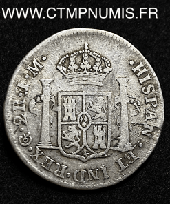 MEXIQUE 2 REALES FERDINAND 1822 GUANAJUATO