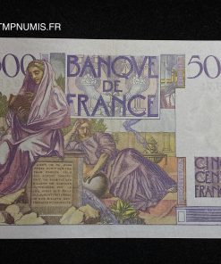 BILLET 500 FRANCS CHATEAUBRIAND DU 7.02.1946