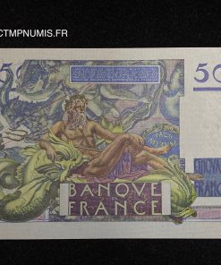 BILLET 50 FRANCS LE VERRIER DU 3.10.1946 SPL