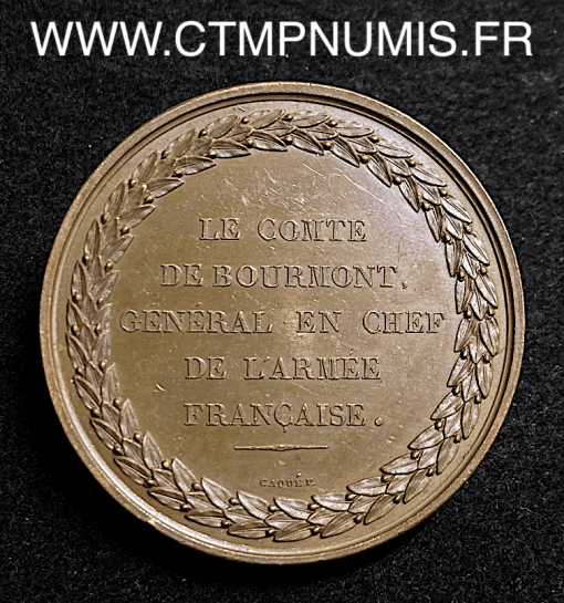 MEDAILLE BRONZE PRISE D'ALGER 5 JUILLET 1830