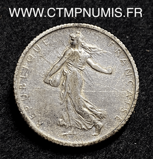 1 FRANC ARGENT SEMEUSE 1900 RARE