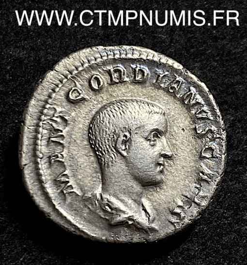 GORDIEN III DENIER ARGENT R/ PIETAS AUG ROME