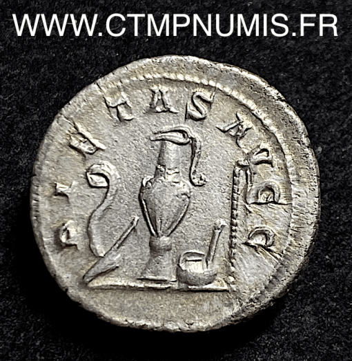 GORDIEN III DENIER ARGENT R/ PIETAS AUG ROME